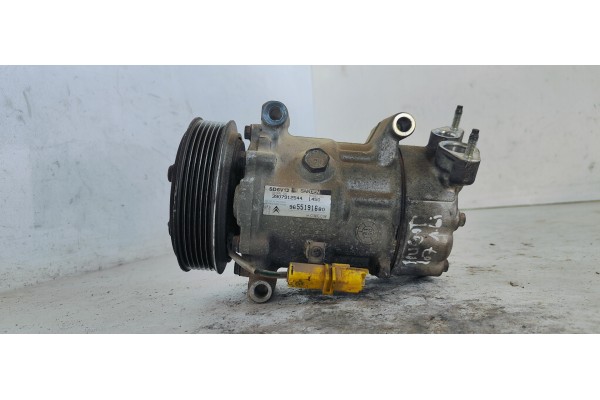 Recambio de compresor aire acondicionado para citroen c3 1.1 i 60 referencia OEM IAM 9655191680  