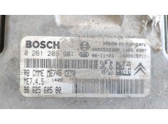 Recambio de centralita motor uce para peugeot 206 cc 1.6 16v cat referencia OEM IAM 0261208901 9662560580 