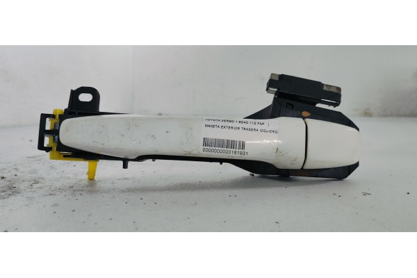 Recambio de maneta exterior trasera izquierda para toyota verso 1.6d4d 112 fap referencia OEM IAM   