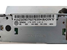 Recambio de sistema audio / radio cd para volkswagen touran (1t1) 2.0 16v fsi referencia OEM IAM 1T0035110A  