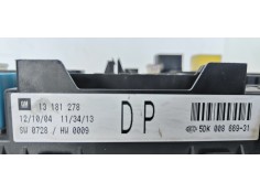 Recambio de caja reles / fusibles para opel astra h ber. 1.7 16v cdti referencia OEM IAM 5DK00866931 13181278 