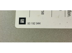 Recambio de parasol derecho para opel vectra c berlina comfort referencia OEM IAM   