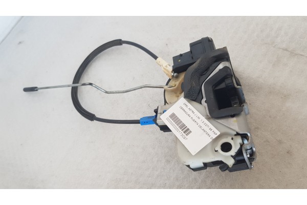 Recambio de cerradura puerta delantera derecha para opel astra j lim. 1.3 cdti 95 fap referencia OEM IAM   