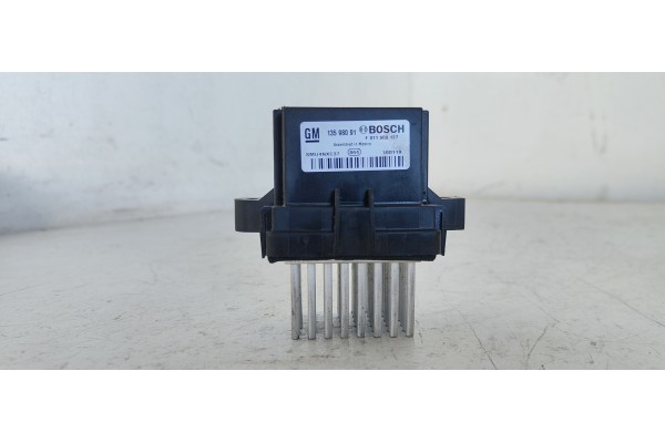 Recambio de resistencia calefaccion para opel insignia berlina excellence referencia OEM IAM 13598091  