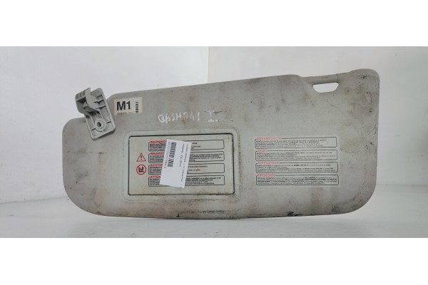 Recambio de parasol izquierdo para nissan qashqai (j10) acenta 4x4 referencia OEM IAM   