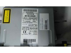 Recambio de sistema audio / radio cd para toyota yaris 1.3 16v cat referencia OEM IAM 861400D020  