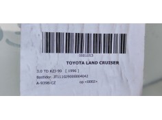 Recambio de luna delantera izquierda para toyota land cruiser (j9) 3.0 turbodiesel referencia OEM IAM   