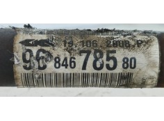 Recambio de transmision delantera derecha para citroen c3 1.4 hdi referencia OEM IAM 9684678580  