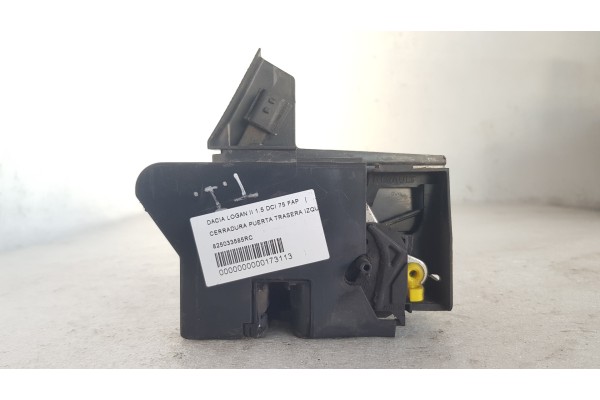 Recambio de cerradura puerta trasera izquierda para dacia logan ii 1.5 dci 75 fap referencia OEM IAM 825033585RC  