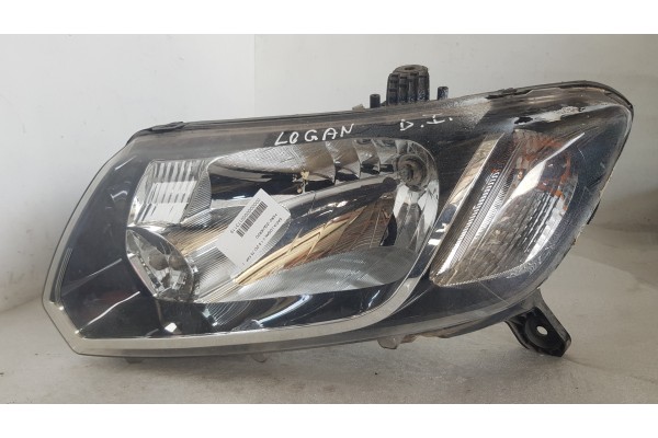 Recambio de faro izquierdo para dacia logan ii 1.5 dci 75 fap referencia OEM IAM   