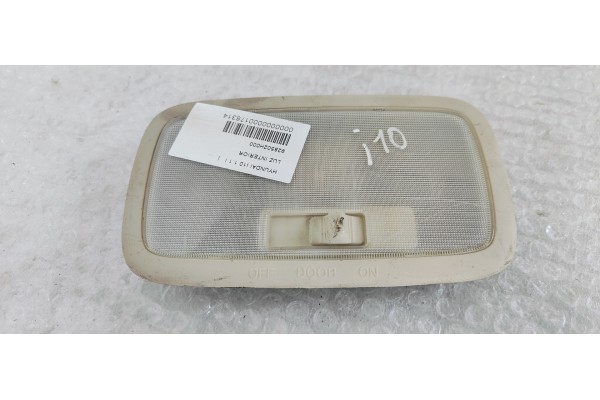Recambio de luz interior para hyundai i10 1.1 i referencia OEM IAM 928502H000  
