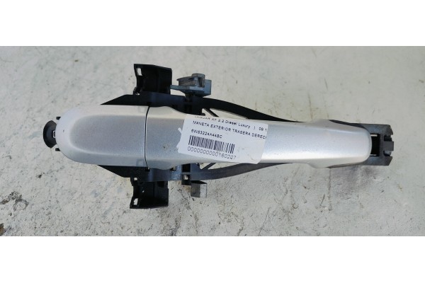 Recambio de maneta exterior trasera derecha para jaguar xf 2.2 diesel luxury referencia OEM IAM 6W83224A44BC  