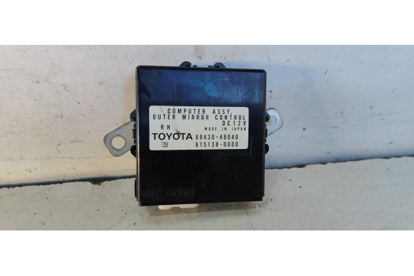 Recambio de modulo electronico para lexus rx 300(mcu35) 3.0 v6 cat referencia OEM IAM 8943048040  