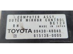 Recambio de modulo electronico para lexus rx 300(mcu35) 3.0 v6 cat referencia OEM IAM 8943048040  