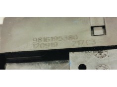 Recambio de cerradura maletero / porton para peugeot 3008 1.5hdi 130 fap referencia OEM IAM 9816195380  