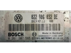 Recambio de centralita motor uce para volkswagen touareg (7la) v6 referencia OEM IAM 0261207565  