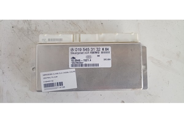 Recambio de centralita asr para mercedes-benz clase clk (w208) coupe 230 compressor (208.347) referencia OEM IAM 0195453132  