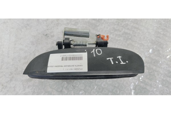 Recambio de maneta exterior trasera izquierda para hyundai i10 1.1 i referencia OEM IAM   