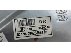 Recambio de elevalunas trasero izquierdo para hyundai santa fe (bm) 2.2 crdi style 4x4 referencia OEM IAM 834702B020J9S4  