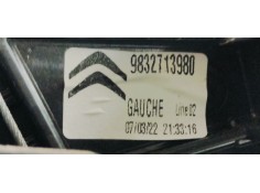 Recambio de elevalunas trasero izquierdo para citroen c4 berlina 1.5 hdi 130 fap referencia OEM IAM 9832713980  