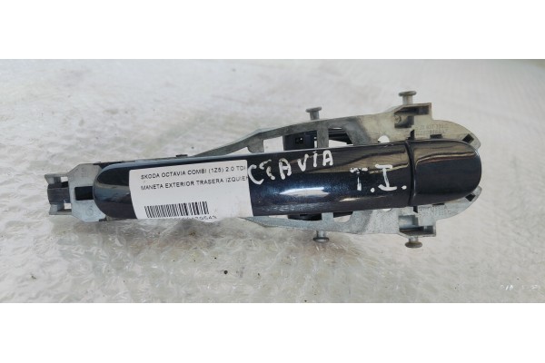 Recambio de maneta exterior trasera izquierda para skoda octavia combi (1z5) 2.0 tdi 140 referencia OEM IAM   