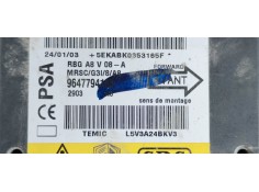 Recambio de centralita airbag para citroen c3 1.6 16v cat (nfu / tu5jp4) referencia OEM IAM   