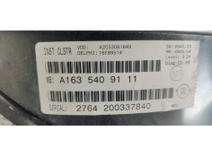 Recambio de cuadro instrumentos para mercedes-benz clase m (w163) 270 cdi (163.113) referencia OEM IAM A1635409111  