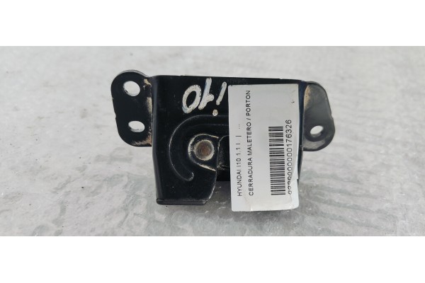 Recambio de cerradura maletero / porton para hyundai i10 1.1 i referencia OEM IAM   