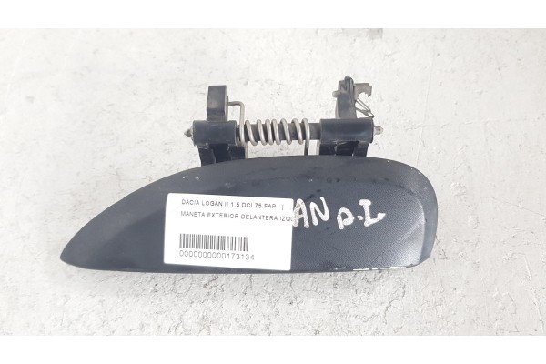 Recambio de maneta exterior delantera izquierda para dacia logan ii 1.5 dci 75 fap referencia OEM IAM   