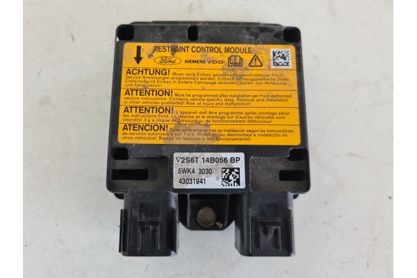 Recambio de centralita airbag para ford fusion (cbk) 1.4 16v cat referencia OEM IAM 5WK43030 43031941 