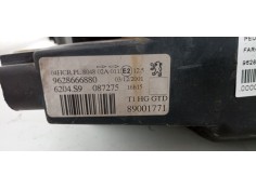 Recambio de faro izquierdo para peugeot 206 berlina 1.1 referencia OEM IAM 9628666880 6204S9087275 89001771