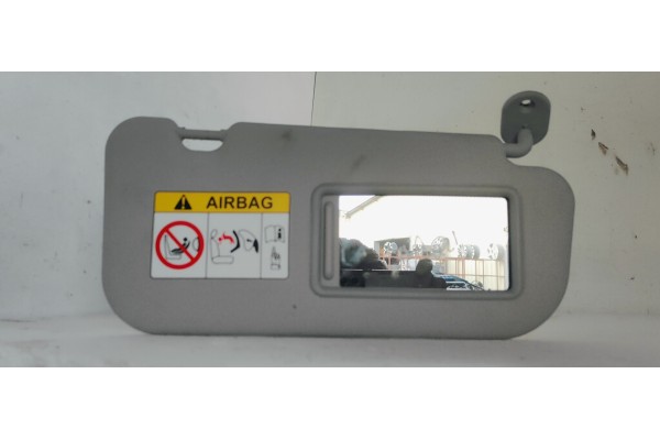 Recambio de parasol derecho para hyundai i20 (bc3) 1.0i turbo 100 fap referencia OEM IAM 85213Q0012  