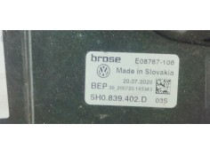 Recambio de elevalunas trasero derecho para volkswagen golf viii lim. (cd1) life referencia OEM IAM 5H0839402D  