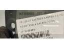 Recambio de resistencia calefaccion para peugeot partner kasten 1.6 hdi 100 fap referencia OEM IAM 9673999880  