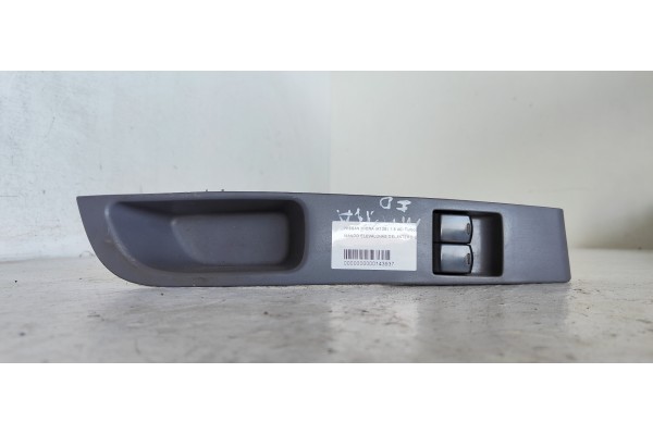 Recambio de mando elevalunas delantero izquierdo para nissan micra (k12e) city (d) referencia OEM IAM   