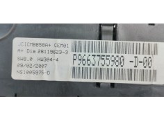 Recambio de cuadro instrumentos para citroen c4 grand picasso exclusive plus referencia OEM IAM P9663755980D00  