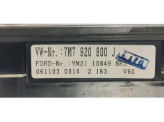 Recambio de cuadro instrumentos para seat alhambra (7v9) reference referencia OEM IAM 7M7920800J  