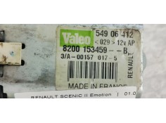 Recambio de motor limpia trasero para renault scenic ii emotion referencia OEM IAM 8200153459B  