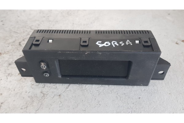 Recambio de pantalla multifuncion para opel corsa d catch me referencia OEM IAM 13209460  