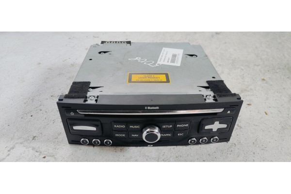 Recambio de sistema audio / radio cd para peugeot 5008 1.6 hdi 110 fap referencia OEM IAM 96661984XT  