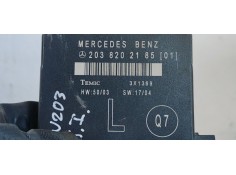 Recambio de modulo electronico para mercedes-benz clase c (w203) familiar 2.2 cdi referencia OEM IAM 2038202185  