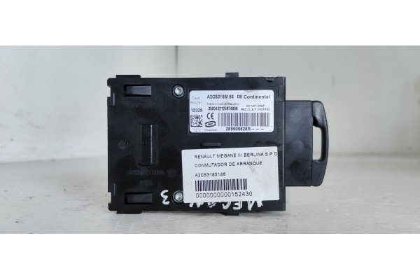 Recambio de conmutador de arranque para renault megane iii berlina 5 p dynamique referencia OEM IAM A2C53185186  