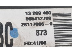 Recambio de pantalla multifuncion para opel corsa d catch me referencia OEM IAM 13209460  