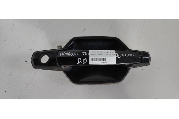 Recambio de maneta exterior delantera derecha para hyundai terracan (hp) 2.5 td cat referencia OEM IAM   