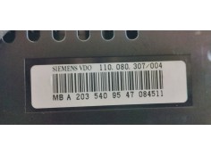 Recambio de cuadro instrumentos para mercedes-benz clase c (w203) familiar 2.2 cdi referencia OEM IAM A2035409547  