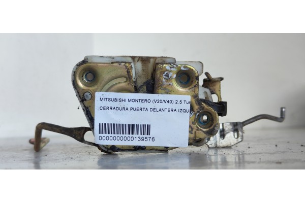 Recambio de cerradura puerta delantera izquierda para mitsubishi montero (v20/v40) 2500 td gl (2-ptas.) referencia OEM IAM   