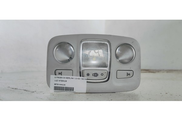 Recambio de luz interior para citroen c4 berlina 1.5 hdi 130 fap referencia OEM IAM 96781444UW  