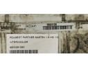 Recambio de intercooler para peugeot partner kasten 1.6 hdi 100 fap referencia OEM IAM 9800291280  