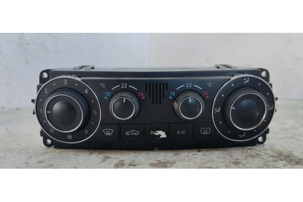Recambio de mando climatizador para mercedes-benz clase c (w203) familiar 2.2 cdi referencia OEM IAM A2038304085  