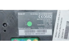 Recambio de pantalla multifuncion para renault megane iii berlina 5 p dynamique referencia OEM IAM 259153411R  